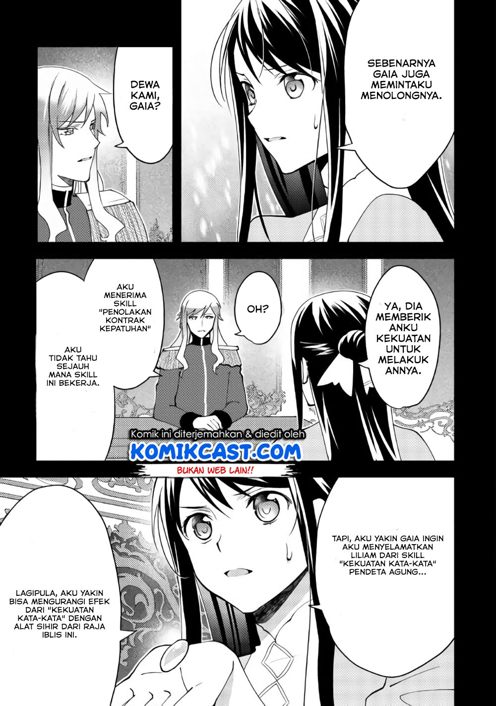 Isekai de “Kuro no Iyashi Te” tte Yobareteimasu Chapter 39 Bahasa Indonesia